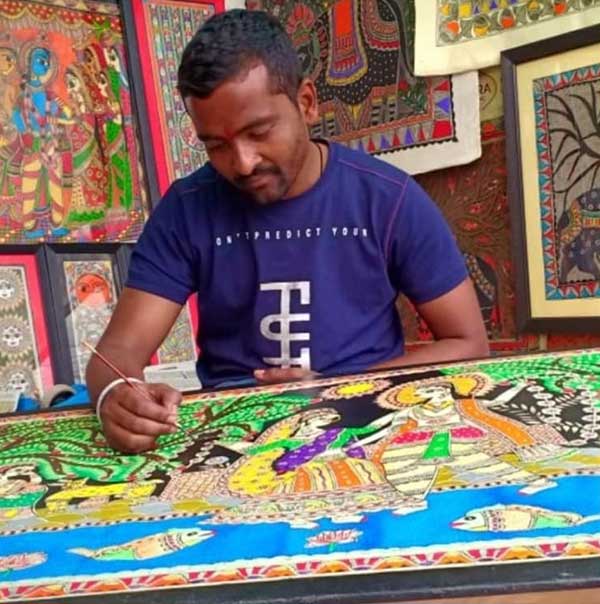 Indian Folk Art, About Mithila Painting, About Madhubani Painting, Online Madhubani Painting Classes, Madhubani Painting Course, Indian Traditional Art, Certificate Course in Madhubani Painting, Bihar Folk Art, Mithila Painting Classes, Madhubani Painting Haritage of Indian Art