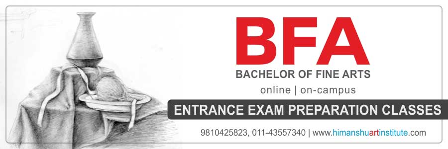 BFA Entrance Exam Coaching Classes, Fine Art Colleges in India, BFA Entrance Exam Preparation Classes, Online BFA Coaching Classes, BFA, Fine Art, Best Fine Art Colleges in India