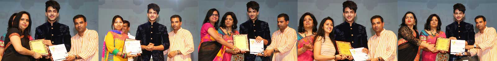 Students of the Year - Urvi Jain was Awarded Best Student for Fine Arts 2015, Ambika Mahajan was Awarded Best Student for Painting 2015, Anuradha Rathore was Awarded Best Student for Drawing & Painting, and Binoo Yadav was Awarded Best Student for Fine Arts 2015 at Himanshu Art Institute, Best Fine Art Institute in India, Best Fine Art Institute in Delhi, Fine Art Institute in Patel Nagar, Best Art and Craft College in India, art and craft courses in delhi, Himanshu Art Institute is Best Institute of Fine Arts, Best Institute of Art & Crafts