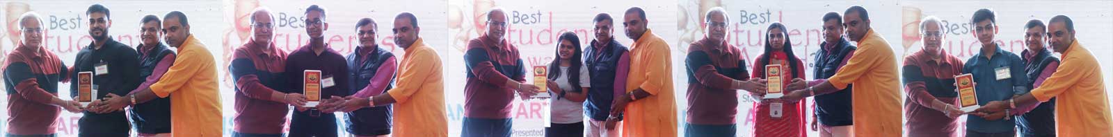 Students of the Year - Akash Maurya was Awarded Best Student for Fine Arts 2019, Abhishek Bisht was Awarded Best Student for Drawing & Painting 2019, and Bindu Kohli was Awarded Best Student for Drawing & Painting 2019 at Himanshu Art Institute, Best Fine Art Institute in India, Best Fine Art Institute in Delhi, Fine Art Institute in Patel Nagar, Best Art and Craft College in India, art and craft courses in delhi, Himanshu Art Institute is Best Institute of Fine Arts, Best Institute of Art & Crafts