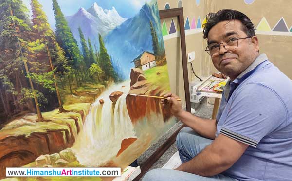 Diploma Course in Drawing & Painting, Online Best Institute of Painting, Delhi, India