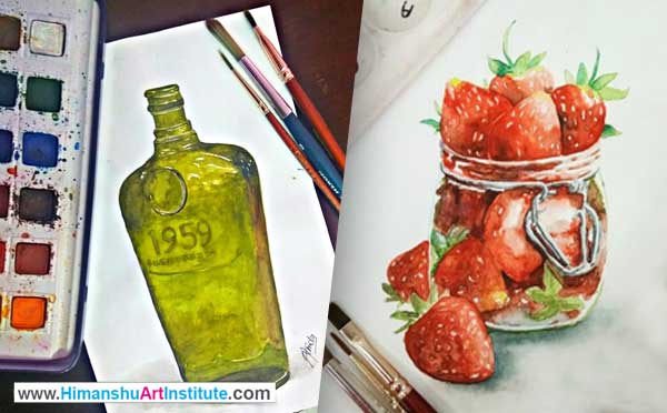 Water Colour Painting Classes, Online Ceeertificate Course in Water Color Painting, Best Water Colour Classes in Delhi, India