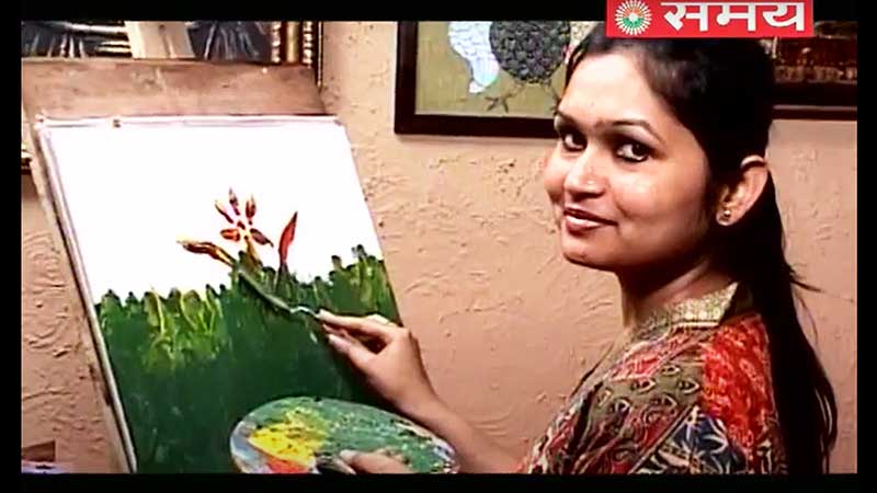 Students of Himanshu Art Institute showcased their different art for Sahara Samay's documentary video. It was a great exposure for both the students and the institute