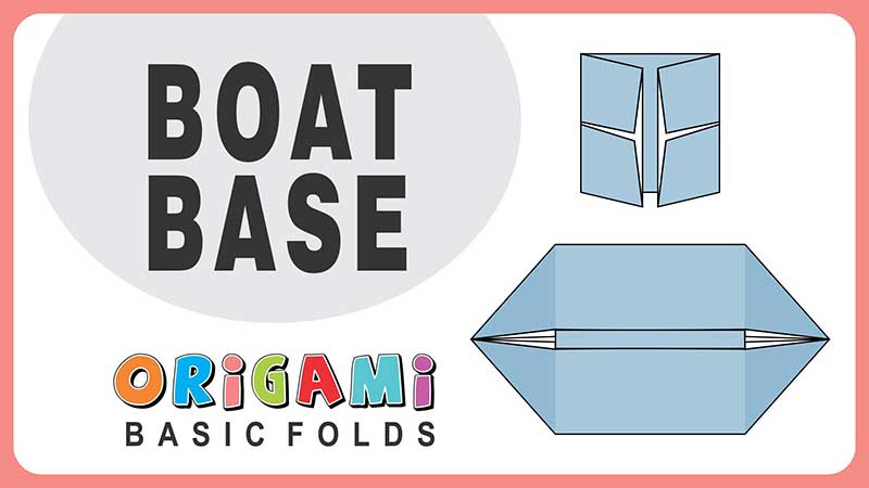 Learn Origami, Origami Basic Folds, Origami Basic Shapes for Beginners, How to Learn Origami Basic Folds for Beginners, Very Simple & Easy Steps of Paper Origami Boat Base Folds, Tutorial in Step by Step for Origami Boat Base Folds, Online Origami Classes, Origami Workshop for Kids, Corporate in Delhi, NCR, India