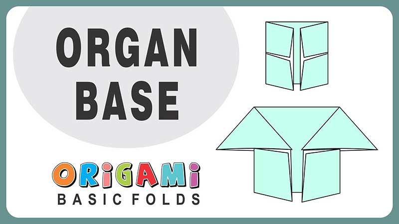 Learn Origami, Origami Basic Folds, Origami Basic Shapes for Beginners, How to Learn Origami Basic Folds for Beginners, Very Simple & Easy Steps of Paper Origami Organ Base Folds, Tutorial in Step by Step for Origami Organ Base Folds, Online Origami Classes, Origami Workshop for Kids, Corporate in Delhi, NCR, India