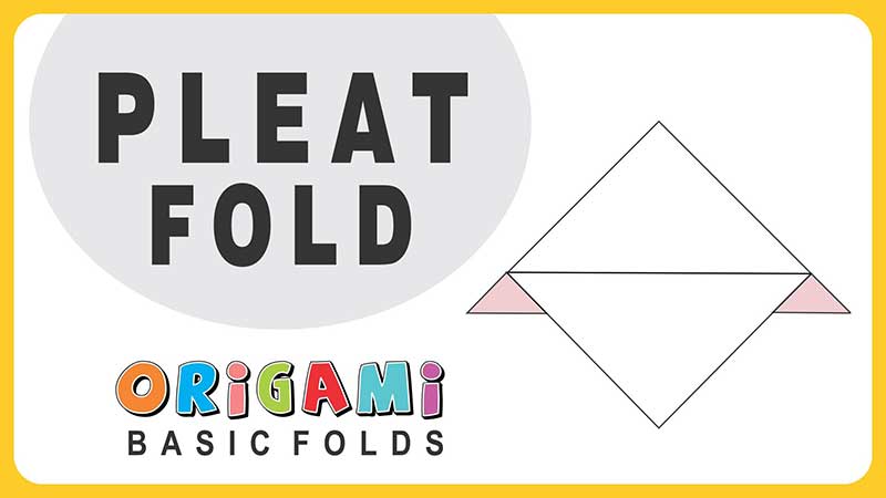 Learn Origami, Origami Basic Folds, Origami Basic Shapes for Beginners, How to Learn Origami Basic Folds for Beginners, Very Simple & Easy Steps of Paper Origami Pleat Folds, Tutorial in Step by Step for Origami Pleat Folds, Online Origami Classes, Origami Workshop for Kids, Corporate in Delhi, NCR, India