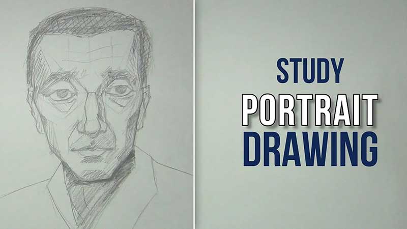 Basics of Portrait Drawing for Beginners, Learn Free Hand Portrait Drawing in Easy Steps, Portrait Drawing Classes, Online Freehand Portrait Drawing Classes for Beginners, Best Portrait Drawing Classes in Delhi, India