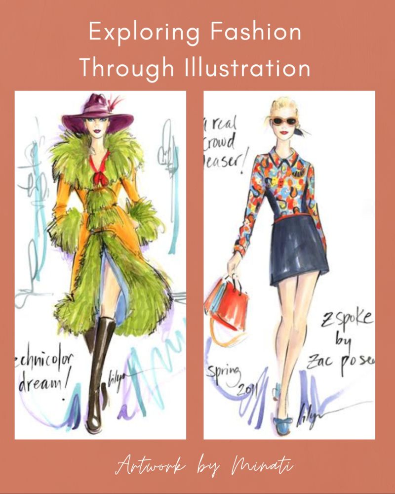 fashion illustration, fashion sketching, fashion design drawing, creative fashion art, art institute delhi, design sketching, fashion students, art learning, illustration art, Exploring Fashion Through Illustration